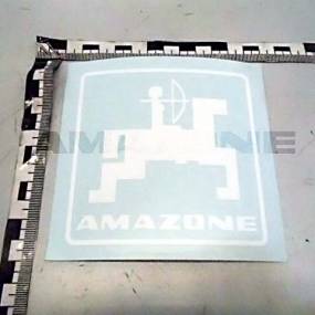 Folie Amazone-Logo Weiss 100X100 (Mf1019) Amazone