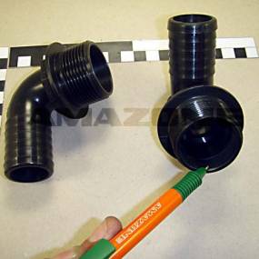 Schlauchanschl. D=32 Geboh (916511) Amazone