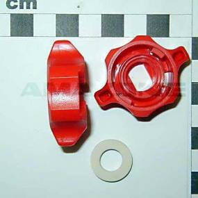 Bajonettmutter Sw 8 Rot mit Dichtung (Zf082) Amazone