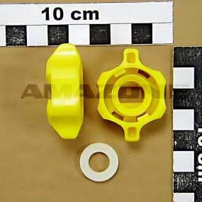 Bajonettmutter Sw 8 Gelb mit Dichtung (Zf083) Amazone