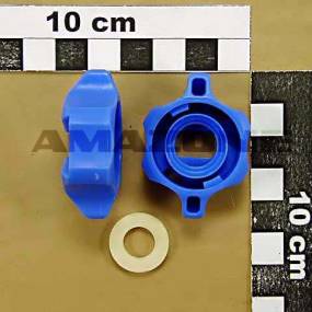 Bajonettmutter Sw 8 Blau mit Dichtung (Zf084) Amazone