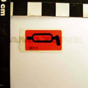 Folie Hinweis Schmierstelle (Md114) Amazone