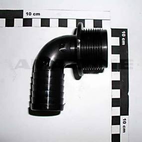 Schlauchanschluss 90 Grad D=32 Mm Ag=1 1/4 Zoll (Ge019) Amazone