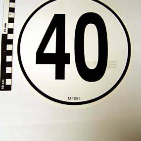 Folie 40 §58 Stvzo (Mf084) Amazone