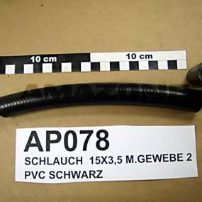 Schlauch 15X3,7 Pvc M. Gewebe 20/45 Bar (Ap078) Amazone