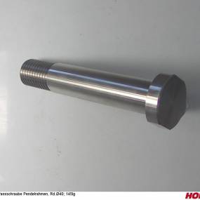 Passschraube Pendelrahmen, Rd.ø40; 145Lg (30020701) Horsch