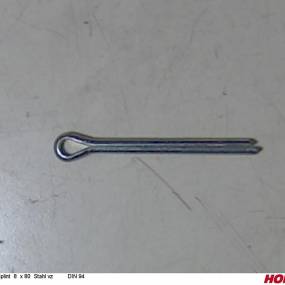 Splint 8 X 80 Stahl Vz Din 94 (00170101) Horsch